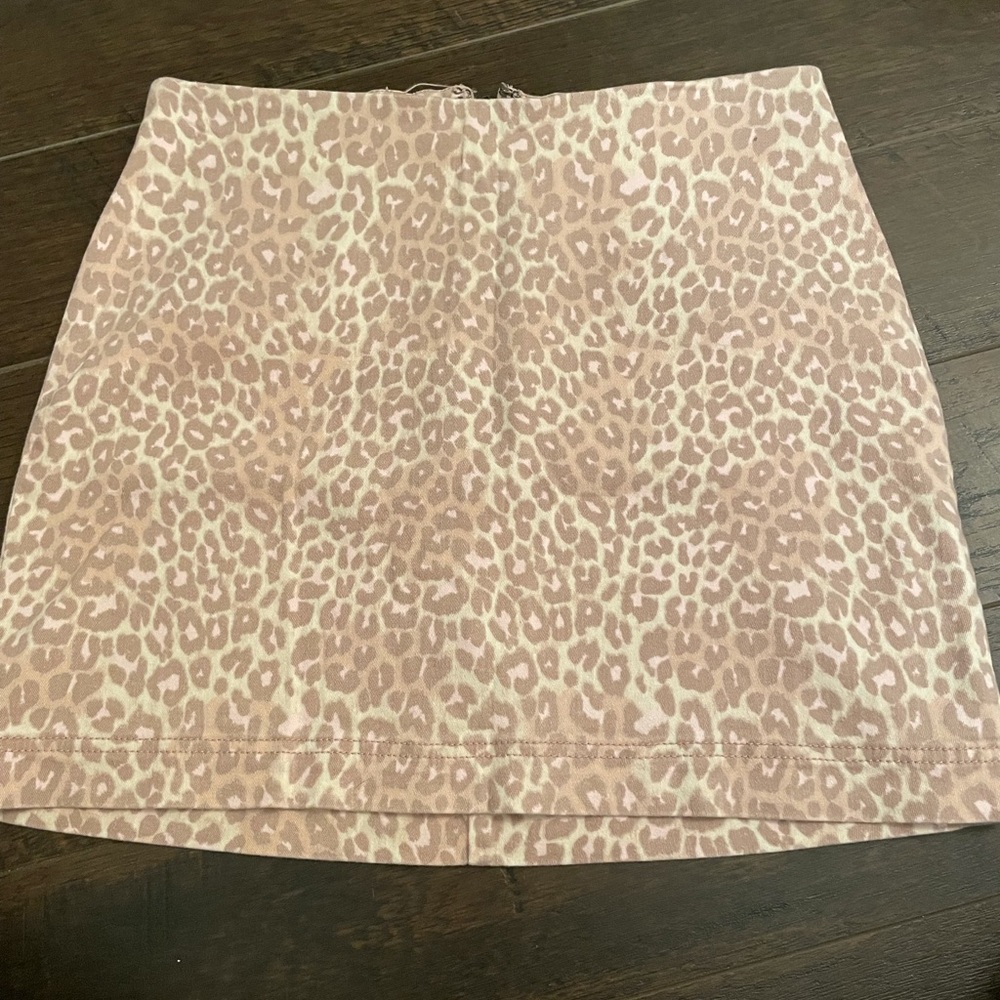 Cheetah Mini Skirt
